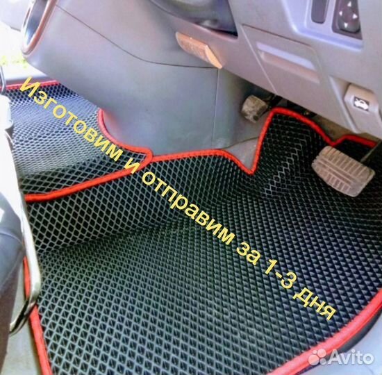 Автоковры водительские EVA Nissan Bassara JU30 Ева