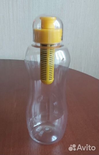 Бутылка для воды пластиковая, 550 мл