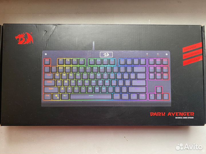 Игровая механическая клавиатура Red Dragon