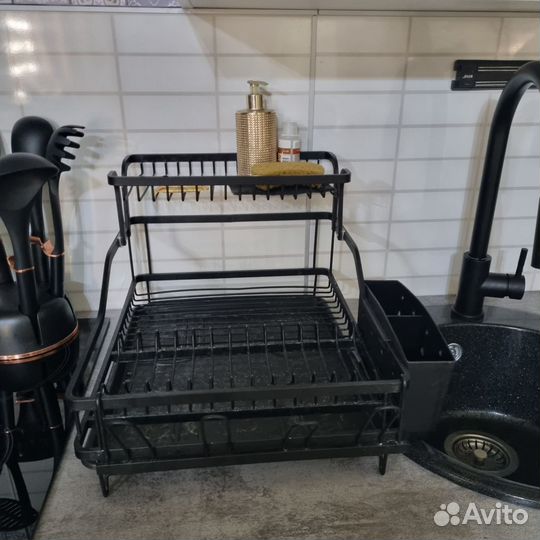 Сушилка для посуды металлическая