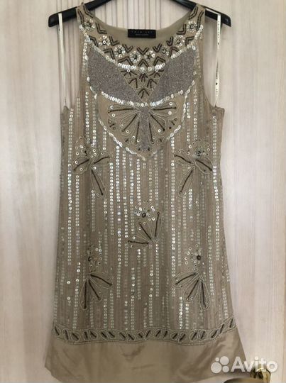 Платье twin-SET бисер, стеклярус