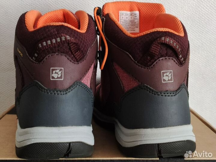 Кроссовки jack wolfskin 34