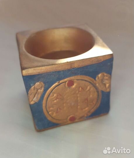 Подсвечник глиняный этника