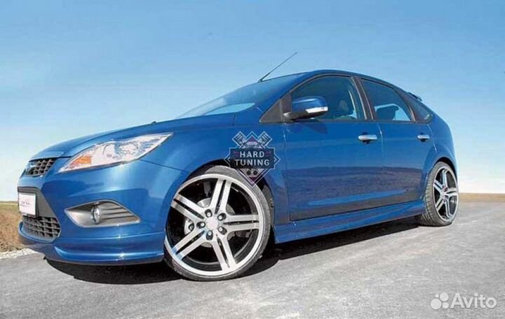 Накладки на пороги lord Ford Focus 2 2004-2011