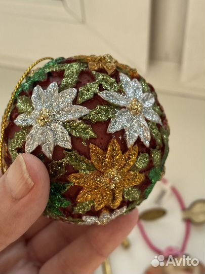 Ёлочная игрушка шар