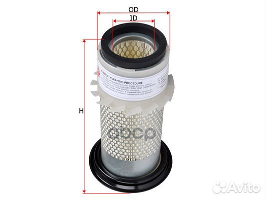 Фильтр воздушный AS5643 Sakura