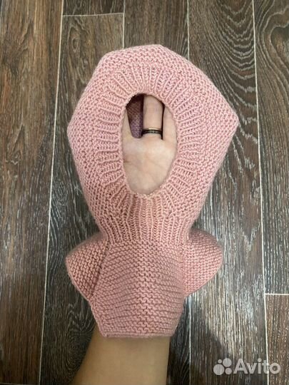 Шапка шлем для девочки
