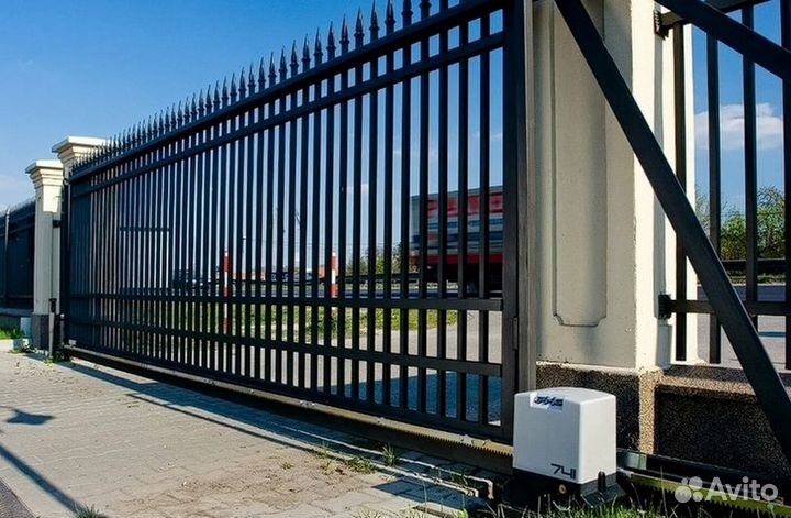 Откатные ворота под ключ