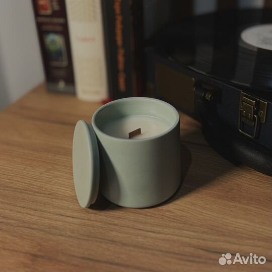 Ароматическая свеча ручной работы