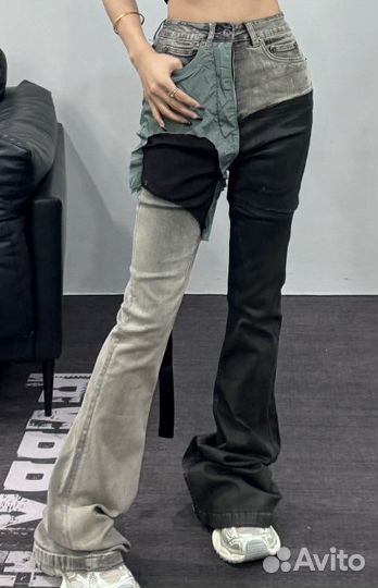 Rick Owens bootcut mineral pants