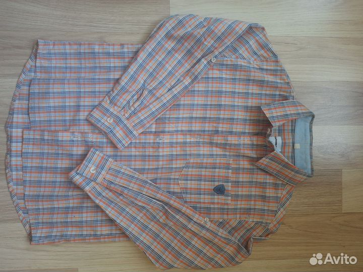 Рубашки,вещи для мальчика 134-140см