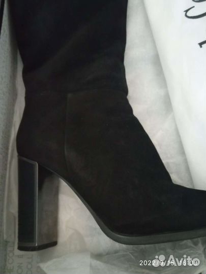 Сапоги зимние замшевые 40 размер