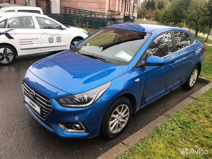 Hyundai Solaris 1.6 AT, 2018, 55 775 км