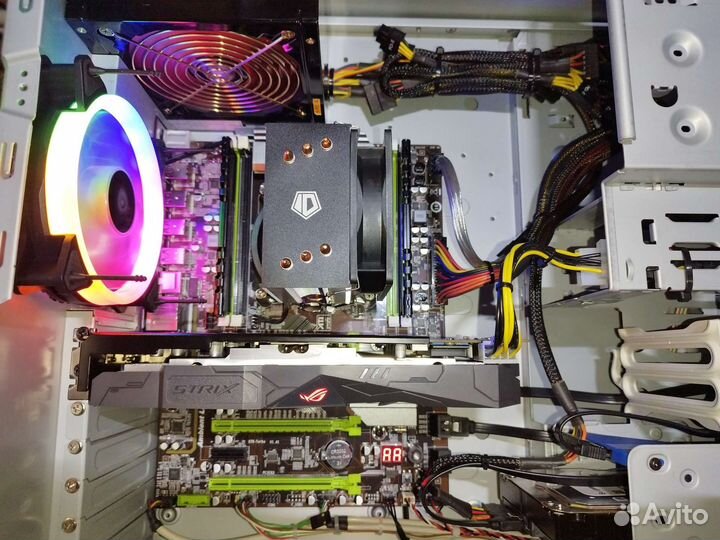 Игровой Компьютер Core i7/3.8Ghz/16Gb/Rx570Strix