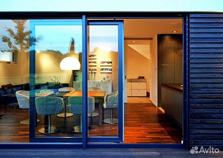 Портальные пвх двери с завода с установкой