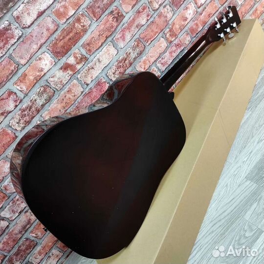 Гитара новая акустическая аналог Fender-Squier