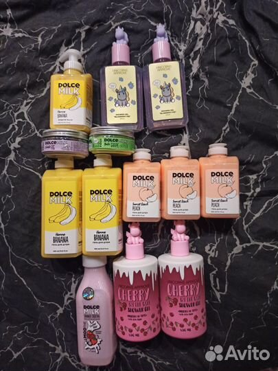 Dolce milk гель для душа, молочко для тела