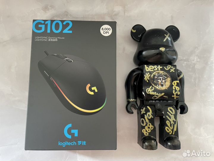 Игровая мышь Logitech G102 Black original - новая