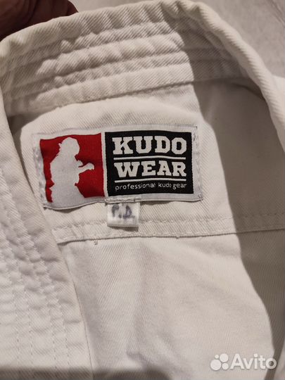 Кимоно для кудо kudo wear, белое, размер 34