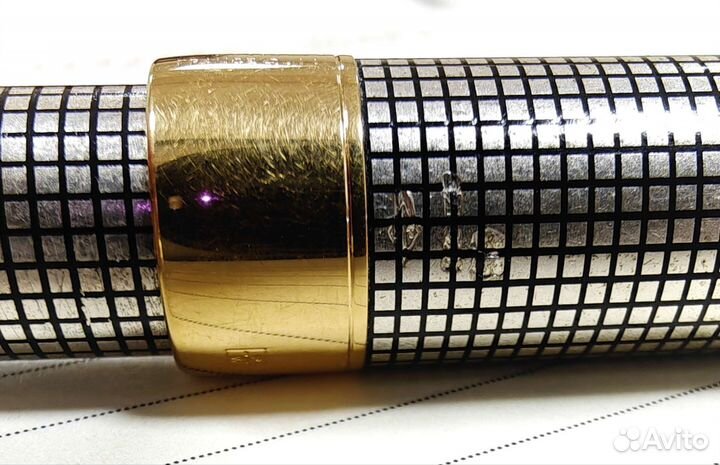 Ручка перьевая parker sonnet cisele silver