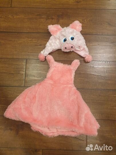 Костюм поросенка девочка