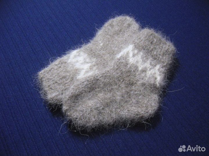 Носки детские из собачьей шерсти