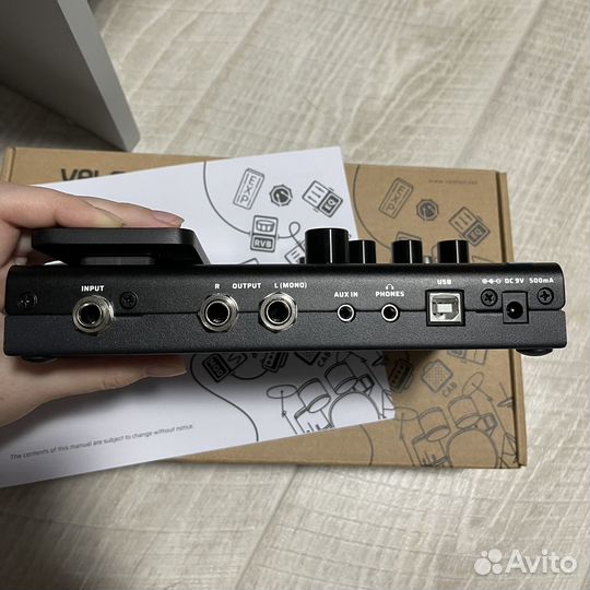 Гитарный процессор valeton gp 100