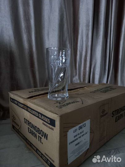 Пивные бокалы 0,5 strongbow