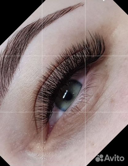 Наращивание ресниц#Оформление бровей