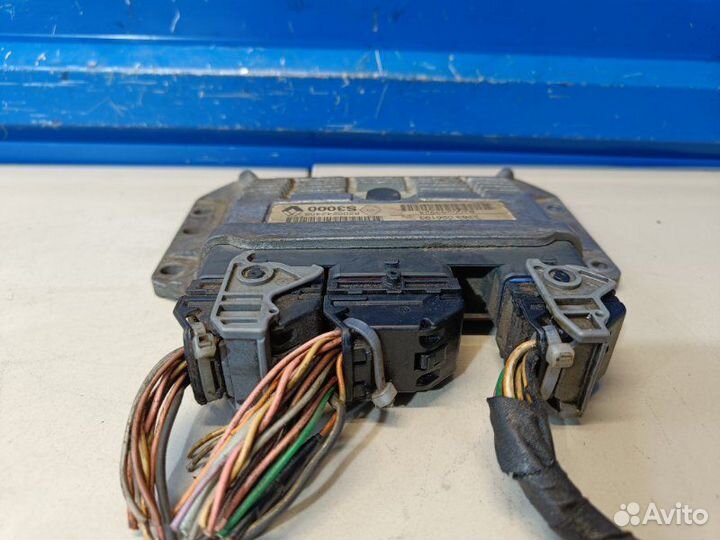 Блок управления двс Renault Megane 2 1.4 K4JC750