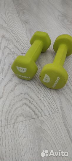 Гантели 1 кг