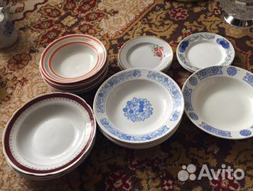 Тарелка разные
