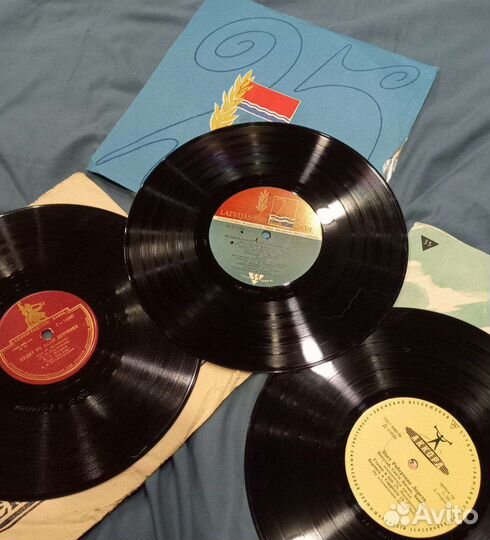 Виниловые пластинки СССР