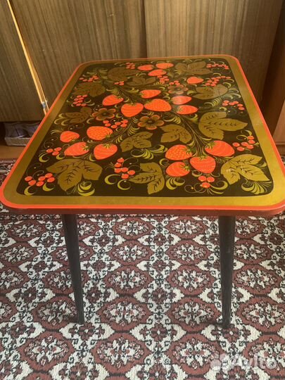 Детский столик хохлома