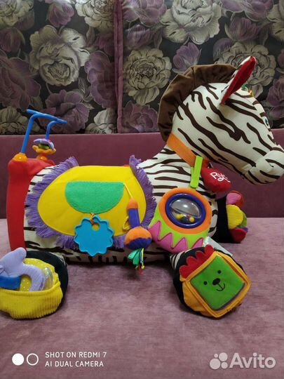 Игрушка Зебра (развивающая)