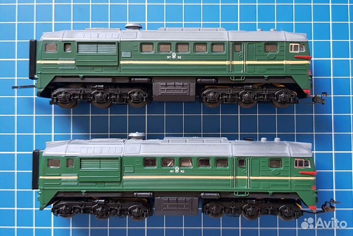 Железная дорога тт 1/120 2М62 Пересвет