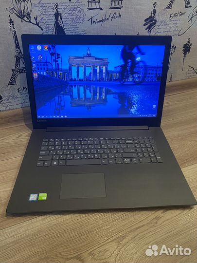 Ноутбук lenovo 17 дюймов/core i5-8250U/mx150