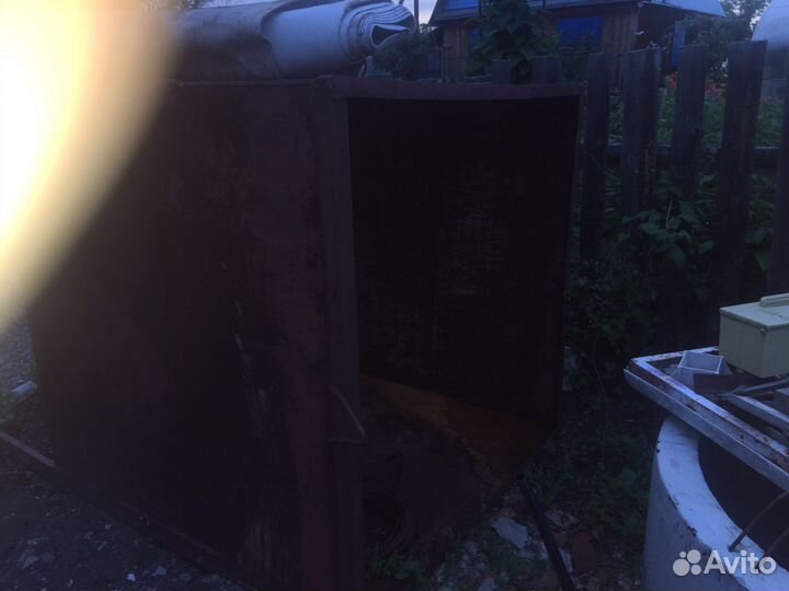 Бак для воды металлический