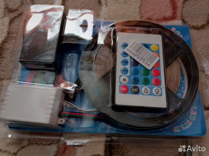 Светодиодная лента LED Strip 5 м, 12в, IP65 9685