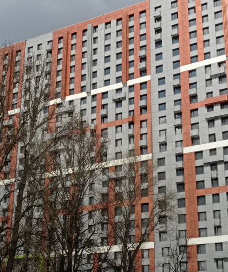 1-к. квартира, 43,6 м², 12/25 эт.