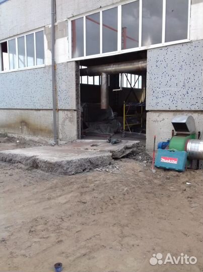Демонтаж Снос стен стяжки Разбор зданий Проемы