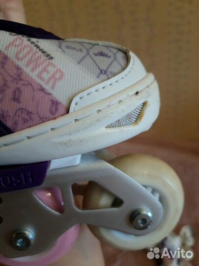 Роликовые раздвижные коньки детские 26-31