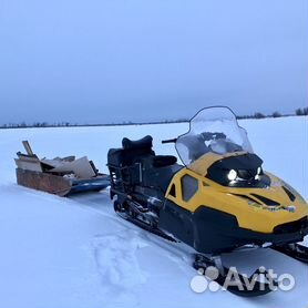 сани волокуши для снегохода