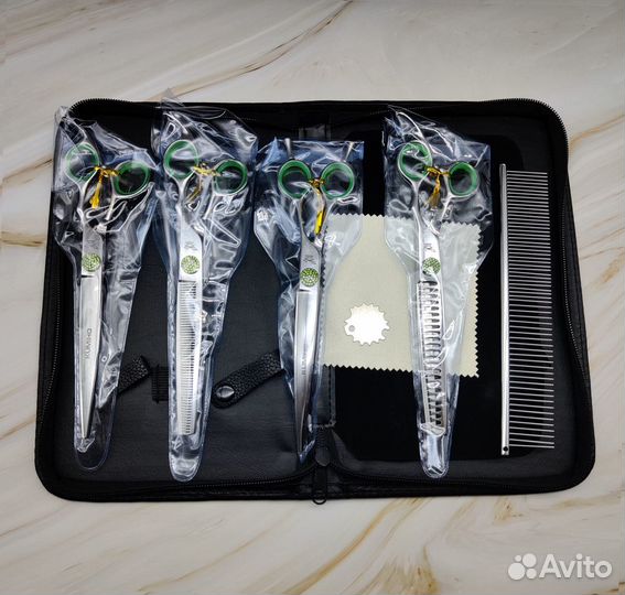 Набор ножниц для стрижки kumiho 8