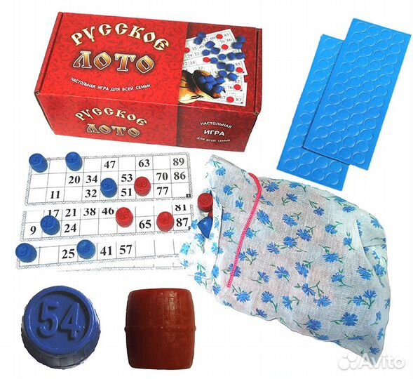 Русское лото (бочонок пластиковый)