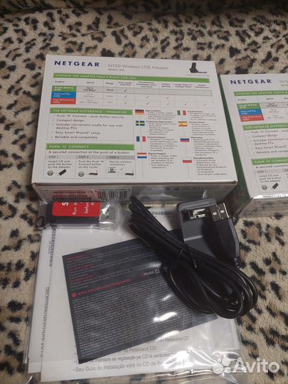 Адаптер Wi-Fi NetGear WNA1100-100PES 802.11n