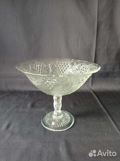 Большая ваза для фруктов Неман СССР