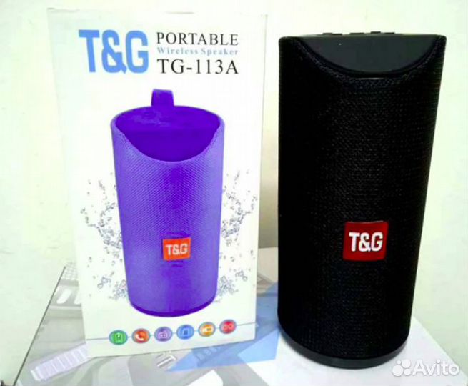 Колонка с Радио + Bluetooth + Флешка USB и SD