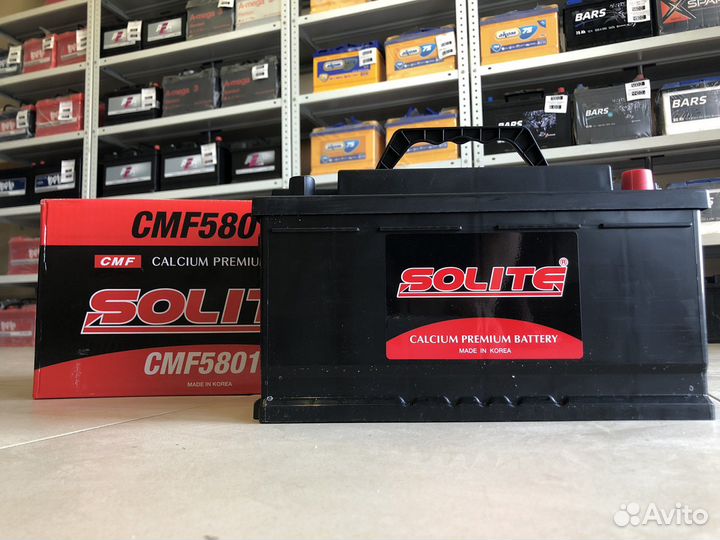 Аккумулятор Solite 80Ah (Корея)