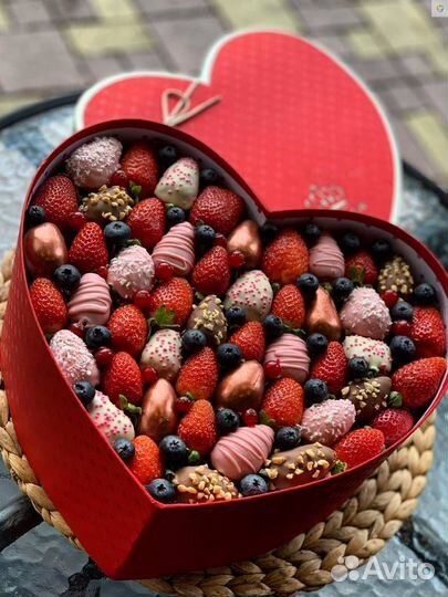 Букет из клубники в шоколаде